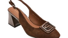 Pantofi eleganti EPICA maro, 5671094, din piele intoarsa