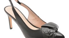Pantofi eleganti EPICA negri, 4FL29, din piele naturala