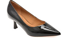 Pantofi eleganti EPICA negri, D05555, din piele naturala lacuita