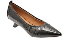 Pantofi eleganti EPICA negri, D76363, din piele naturala lacuita