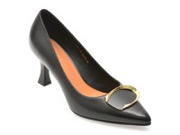 Pantofi eleganti EPICA negri, E296, din piele naturala - 1