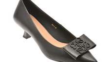 Pantofi eleganti EPICA negri, H03, din piele naturala