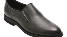 Pantofi eleganti EPICA negri, RT08A, din piele naturala