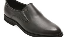 Pantofi eleganti EPICA negri, RT08A, din piele naturala