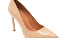 Pantofi eleganti EPICA nude, E19070, din piele naturala lacuita