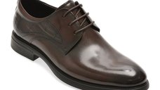Pantofi eleganti EPICA PREMIUM maro, 26A68, din piele naturala