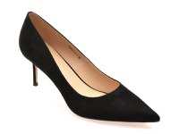 Pantofi eleganti EPICA PREMIUM negri, 2591, din piele intoarsa - 1