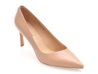 Pantofi eleganti EPICA PREMIUM nude, 23933, din piele naturala - 1