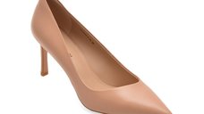 Pantofi eleganti EPICA PREMIUM nude, 23933, din piele naturala