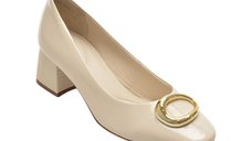 Pantofi eleganti FLAVIA PASSINI albi, 1203879, din piele naturala lacuita
