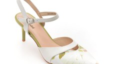 Pantofi eleganti FLAVIA PASSINI albi, 3K610, din piele naturala