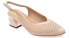 Pantofi eleganti FLAVIA PASSINI bej, JH56, din piele naturala