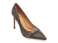 Pantofi eleganti FLAVIA PASSINI gri, 4A212, din piele intoarsa - 1