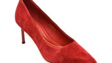 Pantofi eleganti FLAVIA PASSINI KL26PRF rosii din piele intoarsa pentru femei