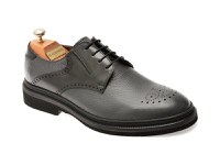 Pantofi eleganti LE COLONEL gri, 61722, din piele naturala - 1
