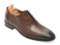 Pantofi eleganti LE COLONEL maro, 487113, din piele naturala - 1