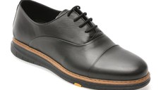 Pantofi eleganti OTTER negri, 1097, din piele naturala