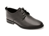 Pantofi eleganti OTTER negri, 1453, din piele naturala - 1