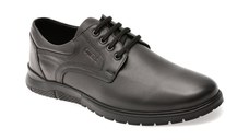 Pantofi eleganti OTTER negri, 555, din piele naturala