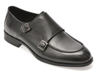 Pantofi eleganti OTTER negri, K1562, din piele naturala - 1