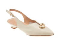 Pantofi EPICA bej, 261500, din piele naturala - 1