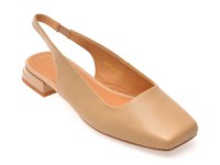 Pantofi EPICA bej, 32S, din piele naturala - 1