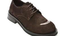 Pantofi EPICA maro, 2157221, din piele intoarsa