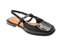 Pantofi EPICA negri, 1081G11, din piele naturala lacuita - 1