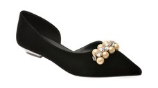 Pantofi EPICA negri, 26S1330, din material textil