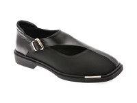 Pantofi EPICA negri, 394996, din material textil - 1
