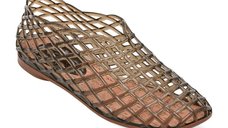 Pantofi EPICA negri din PVC pentru femei