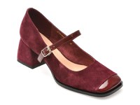 Pantofi EPICA visinii, 1F7096, din piele intoarsa - 1