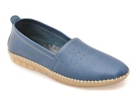 Pantofi EVIDA albastri, EV2946, din piele naturala - 1