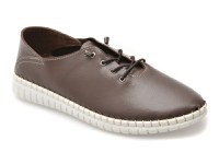Pantofi EVIDA maro, EV2902W, din piele naturala - 1