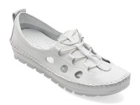 Pantofi FLAVIA PASSINI albi, 115, din piele naturala - 1