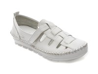 Pantofi FLAVIA PASSINI albi, 2334, din piele naturala - 1