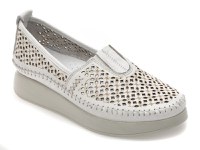 Pantofi FLAVIA PASSINI albi, 2712L, din piele naturala - 1