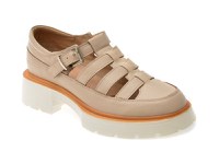 Pantofi FLAVIA PASSINI bej, S6000, din piele naturala - 1