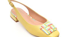 Pantofi FLAVIA PASSINI galbeni, 1152720, din piele naturala