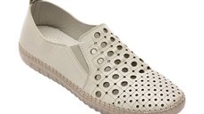 Pantofi FLAVIA PASSINI gri, model YK06143 din piele naturala
