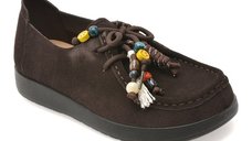 Pantofi FLAVIA PASSINI maro, 9201, din piele intoarsa