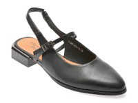 Pantofi FLAVIA PASSINI negri, 1297H13, din piele naturala - 1