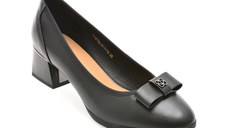 Pantofi FLAVIA PASSINI negri, 1378D11, din piele naturala