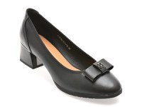 Pantofi FLAVIA PASSINI negri, 1378D11, din piele naturala - 1