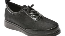 Pantofi FLAVIA PASSINI negri, 5224, din piele intoarsa