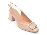Pantofi FLAVIA PASSINI nude, 1157644, din piele naturala lacuita - 1