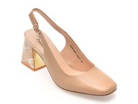 Pantofi FLAVIA PASSINI nude, 3K666, din piele naturala - 1