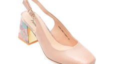 Pantofi FLAVIA PASSINI roz, 3K666, din piele naturala