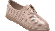 Pantofi GRYXX 146YA28 nude din piele naturala pentru femei
