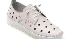 Pantofi GRYXX gri, MN8006, din piele naturala